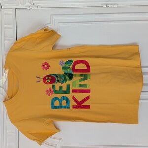 Yellow 'Be Kind' Eric Carley Graphic T-Shirt